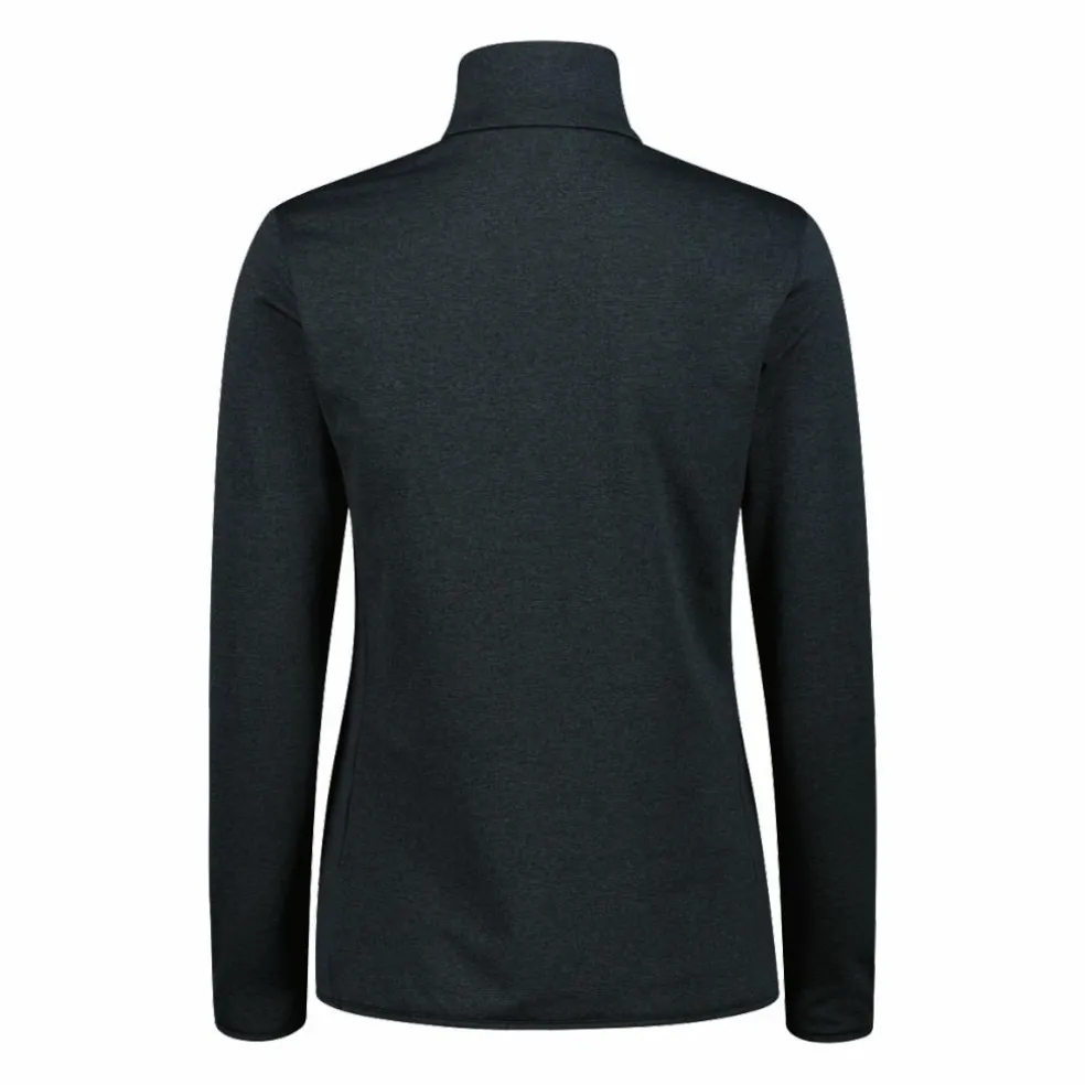 Pile mezza zip Softech melange da donna