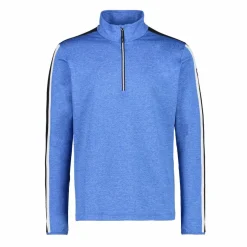 Pile mezza zip Softech Melange da uomo