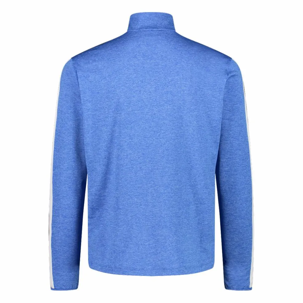Pile mezza zip Softech Melange da uomo