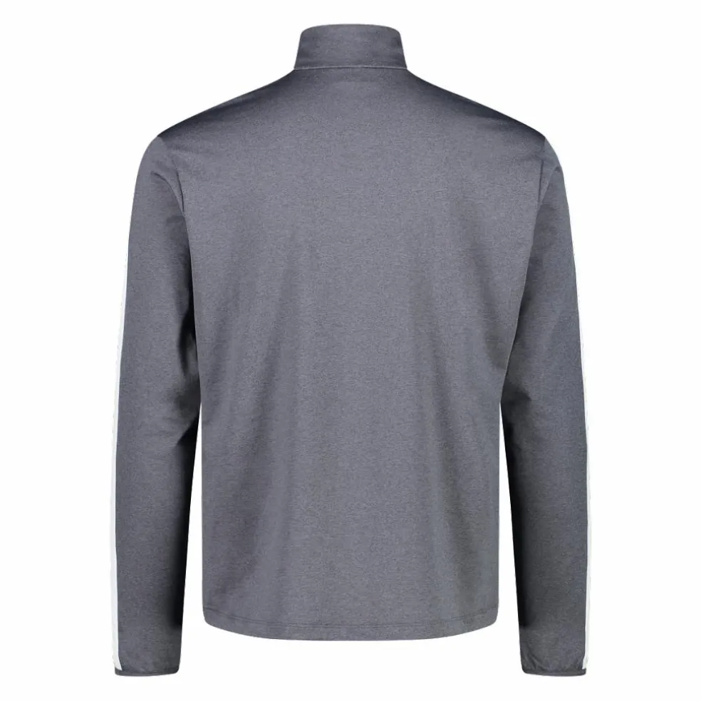 Pile mezza zip Softech Melange da uomo