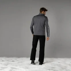 Pile mezza zip Softech Melange da uomo