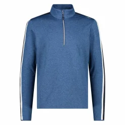 Pile mezza zip Softech Melange da uomo