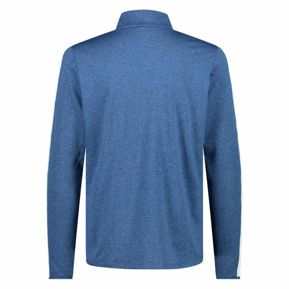 Pile mezza zip Softech Melange da uomo