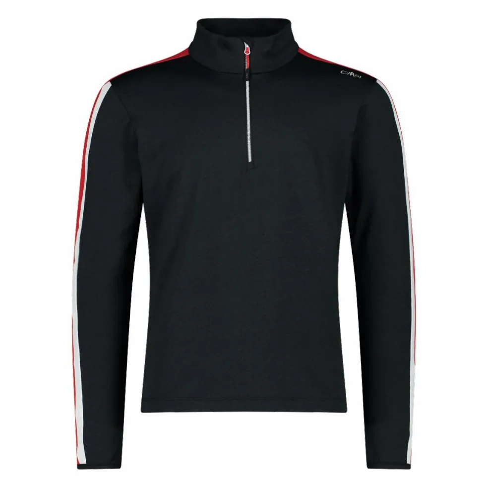 Pile mezza zip Softech Melange da uomo