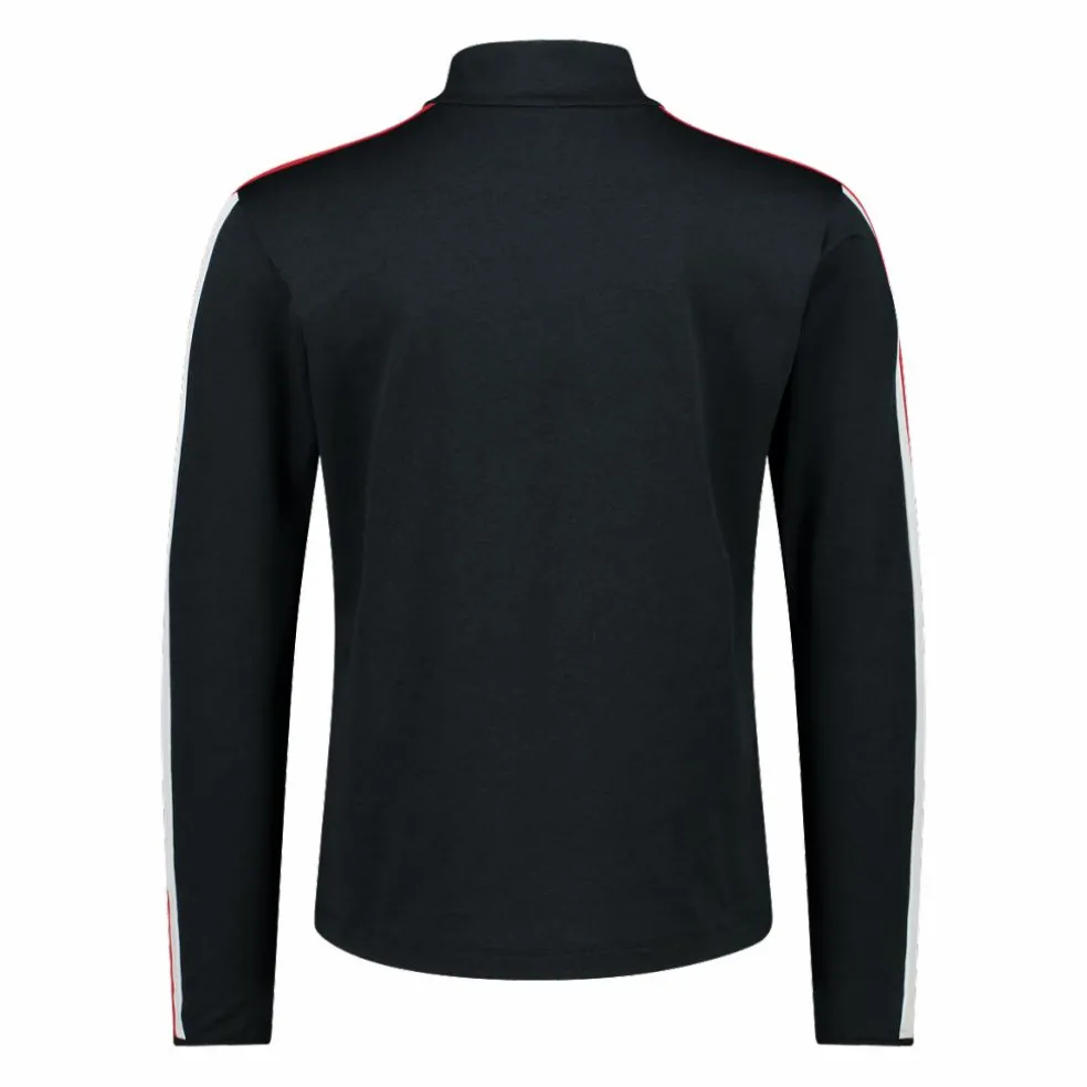 Pile mezza zip Softech Melange da uomo