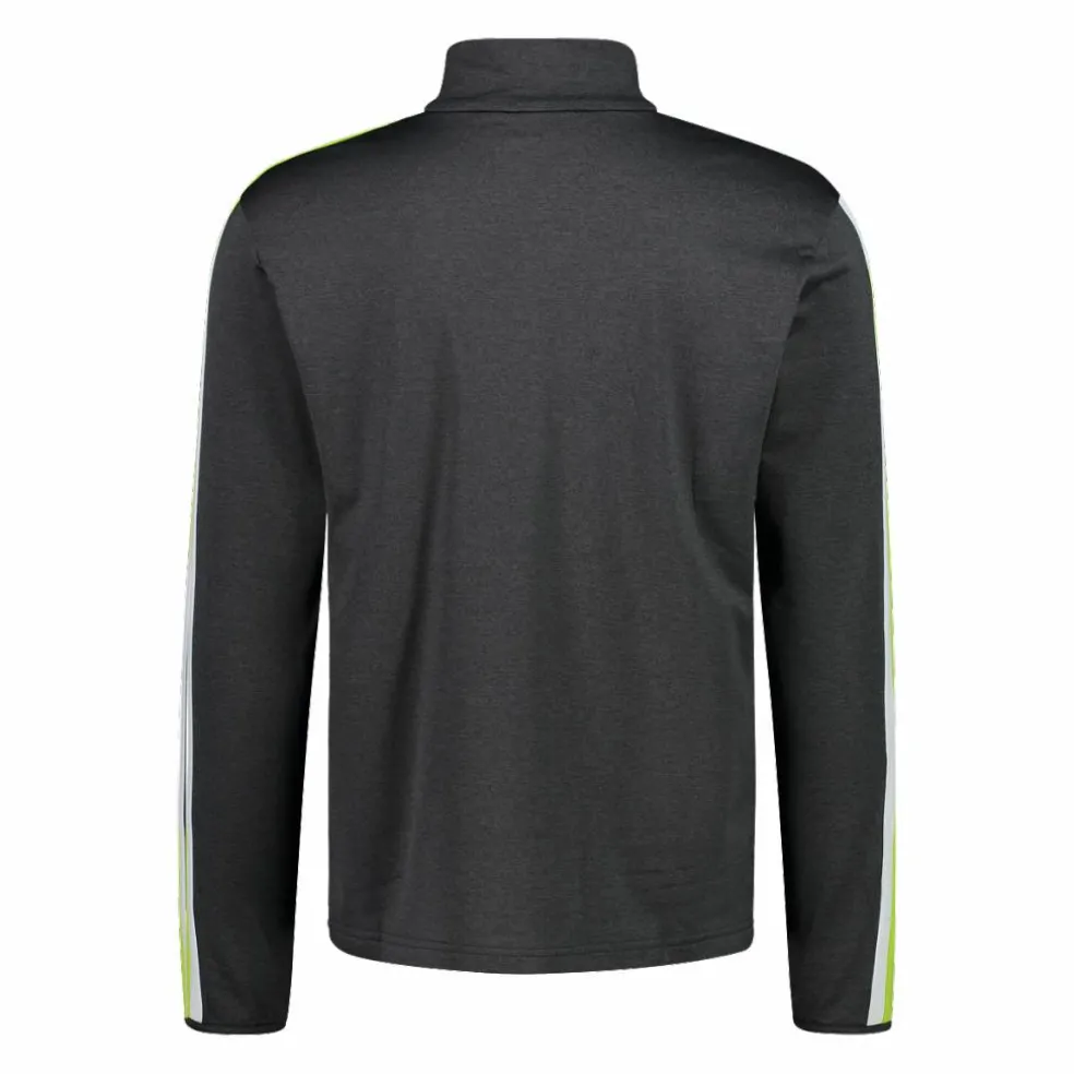Pile mezza zip Softech Melange da uomo
