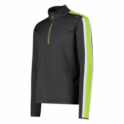 Pile mezza zip Softech Melange da uomo