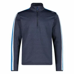 Pile mezza zip Softech Melange da uomo