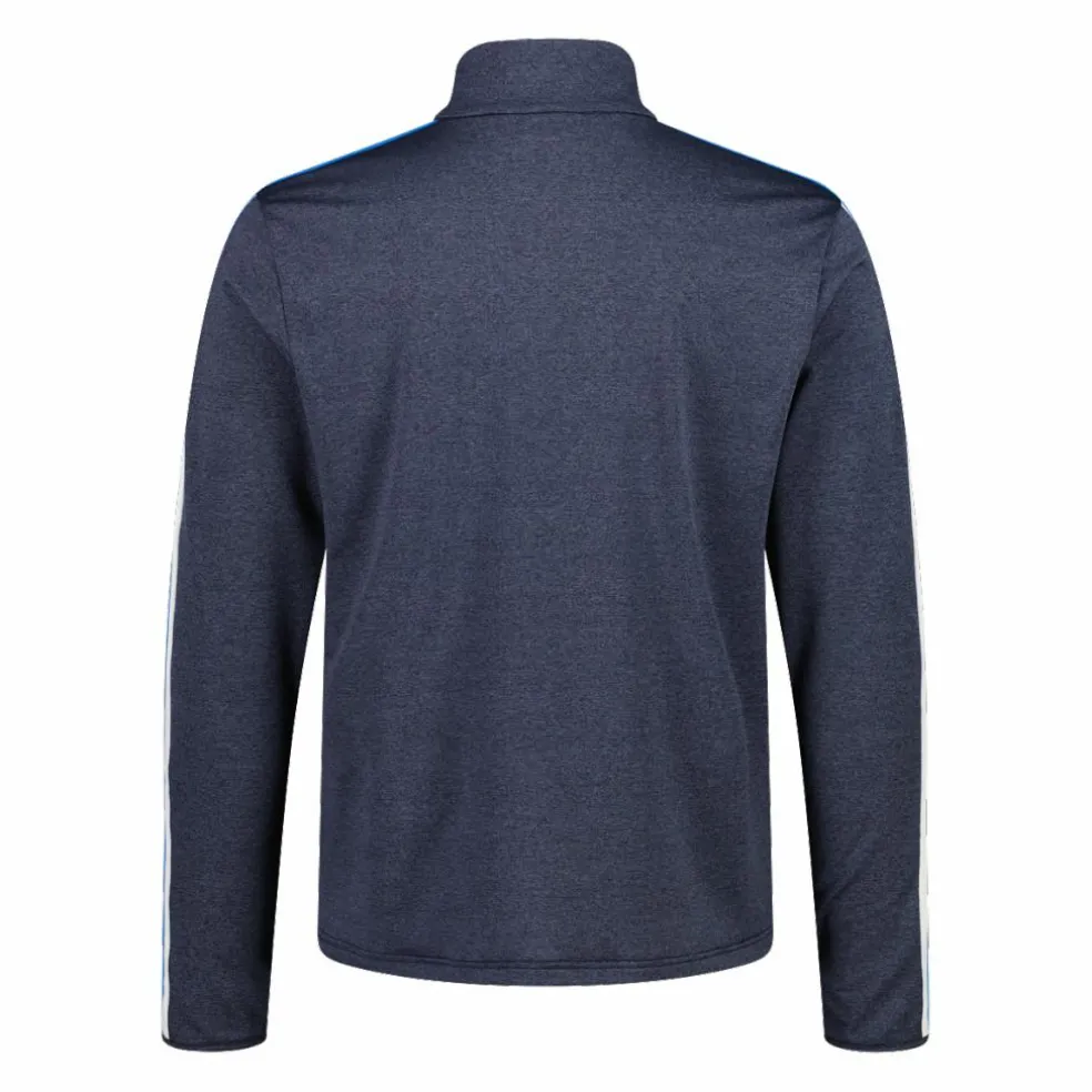 Pile mezza zip Softech Melange da uomo