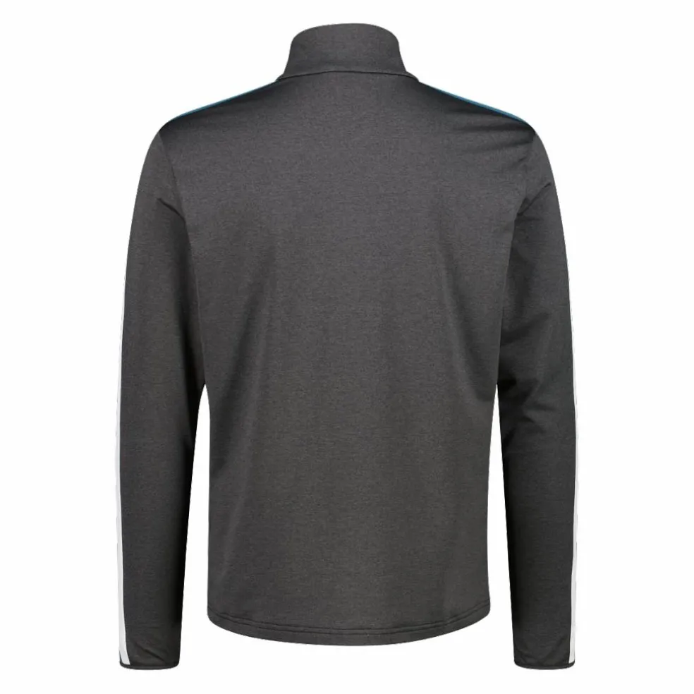 Pile mezza zip Softech Melange da uomo
