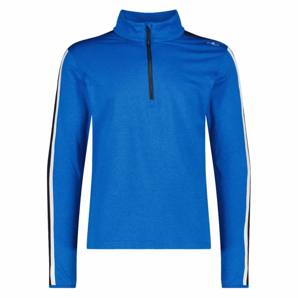 Pile mezza zip Softech Melange da uomo