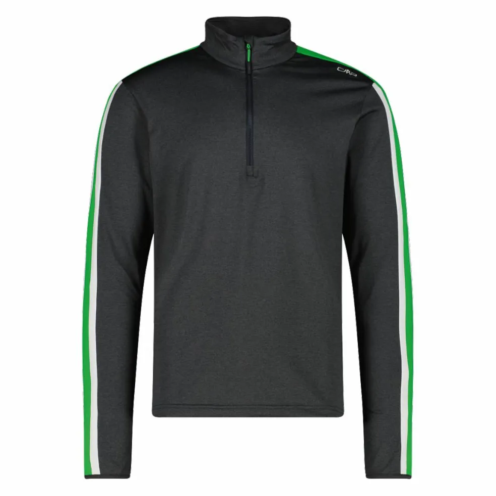 Pile mezza zip Softech Melange da uomo