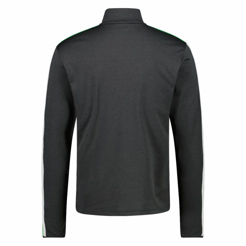 Pile mezza zip Softech Melange da uomo
