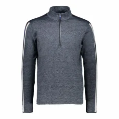Pile mezza zip Softech Melange da uomo