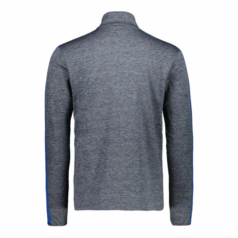Pile mezza zip Softech Melange da uomo