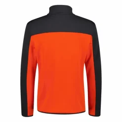 Pile mezza zip Stretch Performance da uomo in block color