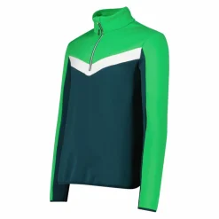 Pile mezza zip Stretch Performance da uomo in block color