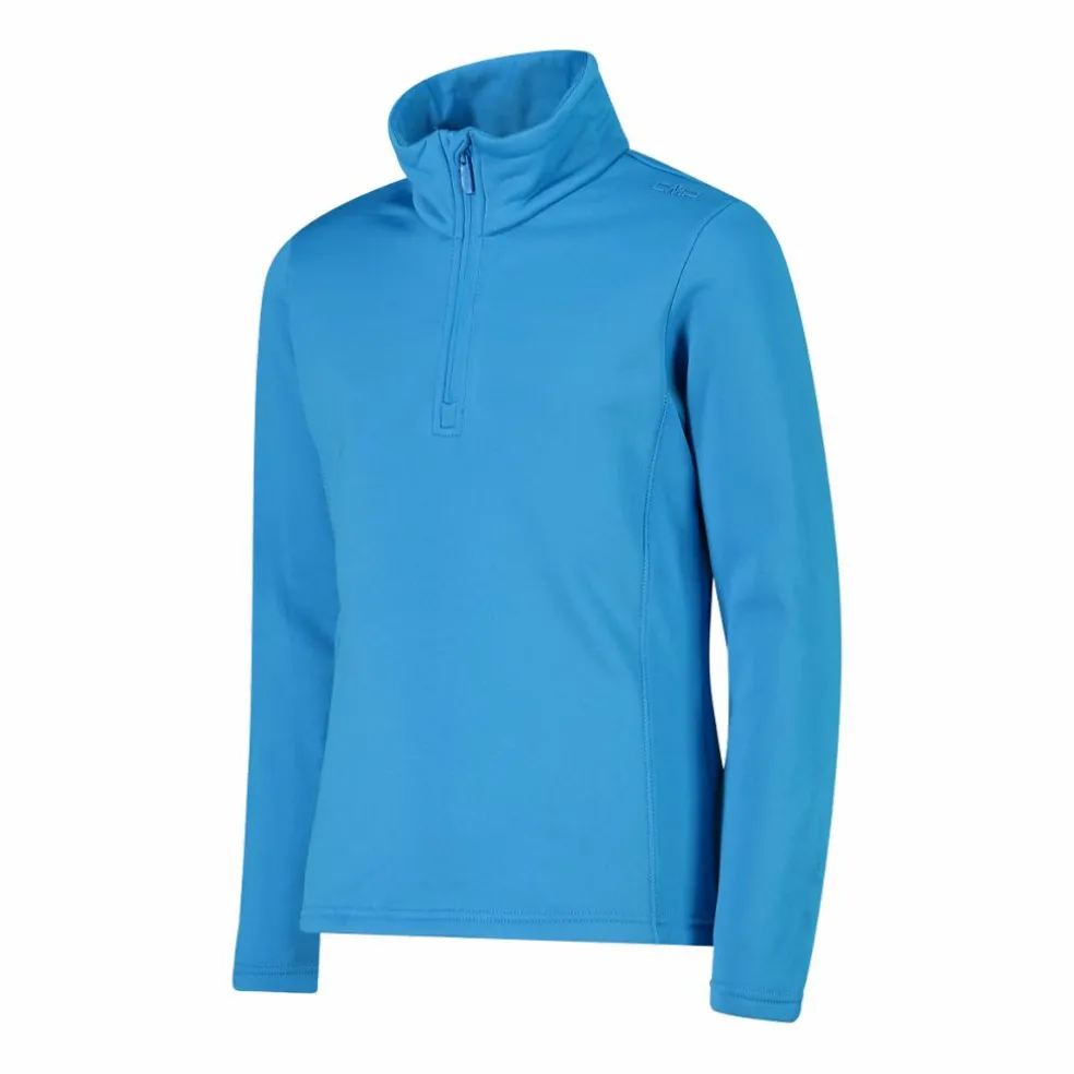 Pile mezza zip Stretch Performance da bambina