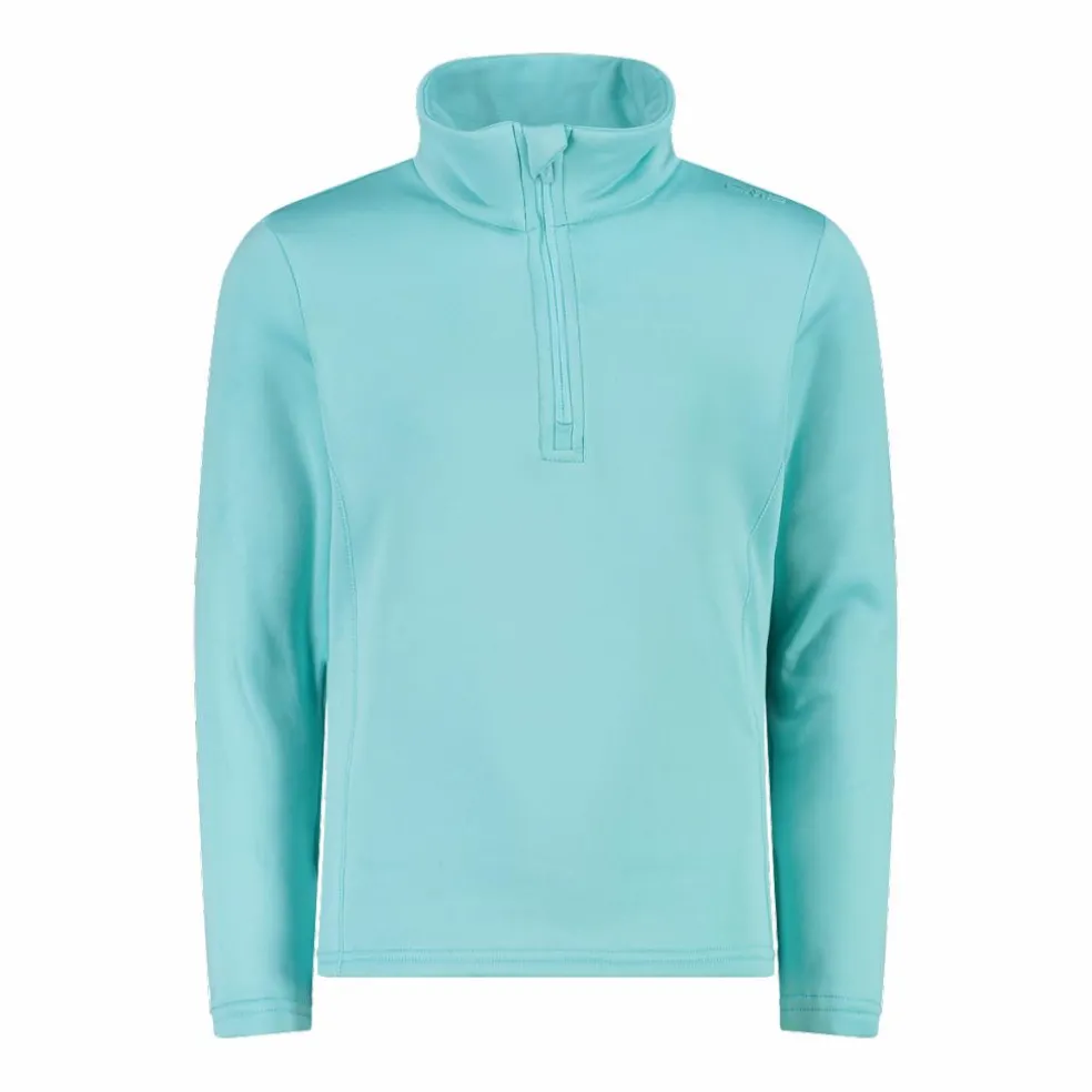 Pile mezza zip Stretch Performance da bambina