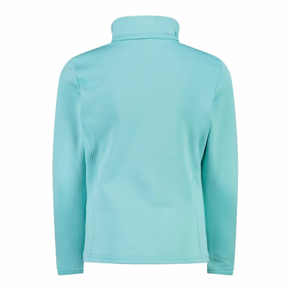 Pile mezza zip Stretch Performance da bambina