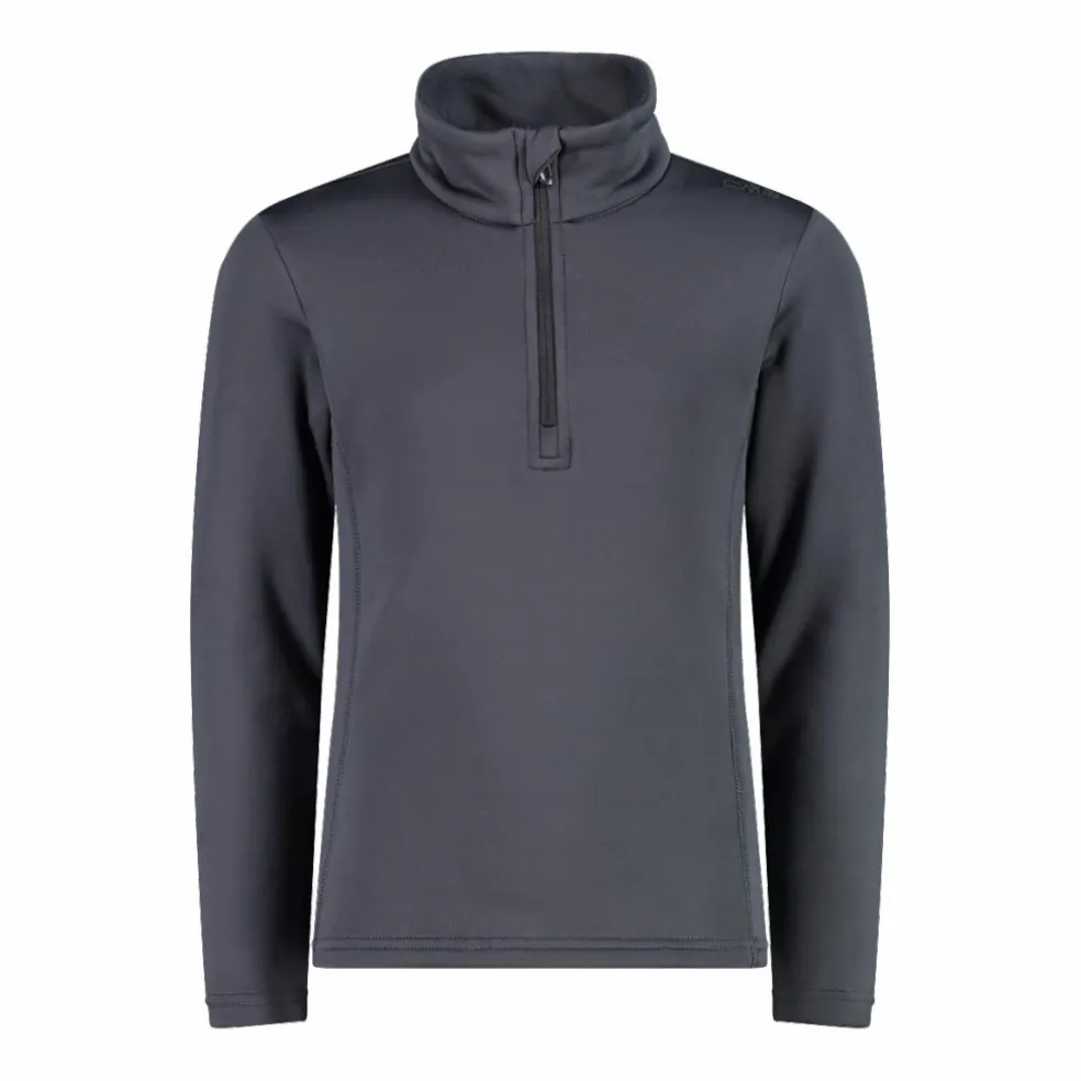 Pile mezza zip Stretch Performance da bambina