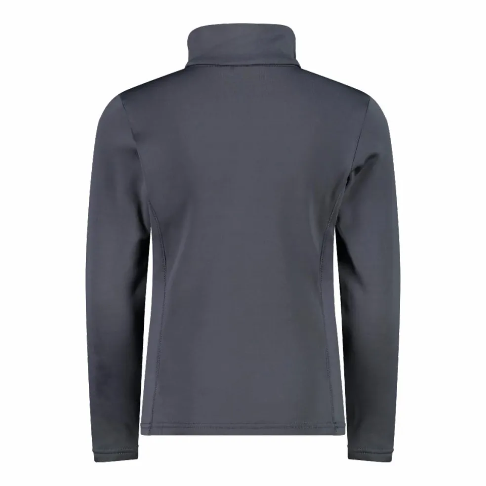 Pile mezza zip Stretch Performance da bambina
