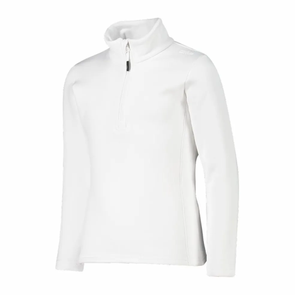 Pile mezza zip Stretch Performance da bambina