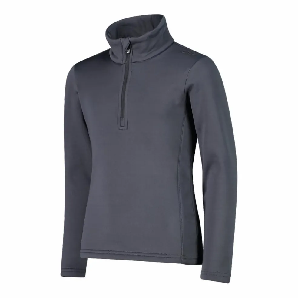 Pile mezza zip Stretch Performance da bambina