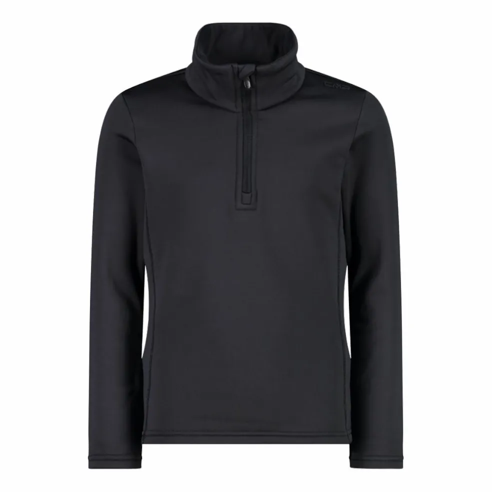 Pile mezza zip Stretch Performance da bambina