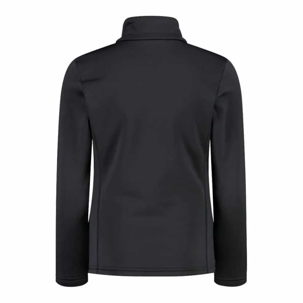 Pile mezza zip Stretch Performance da bambina