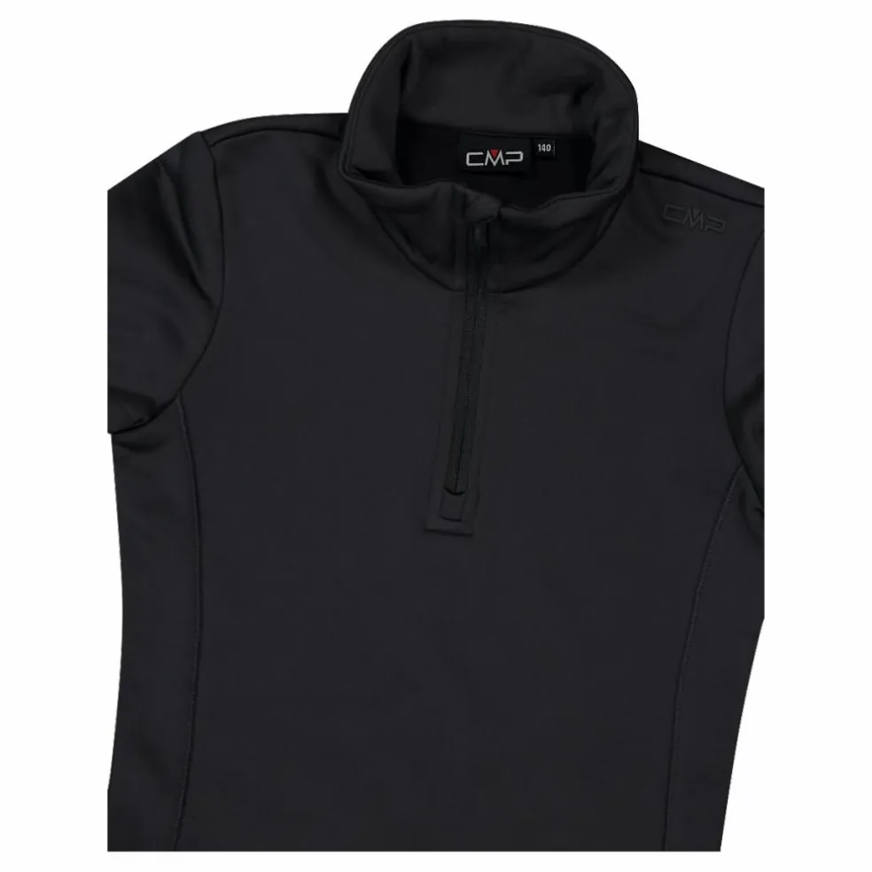 Pile mezza zip Stretch Performance da bambina