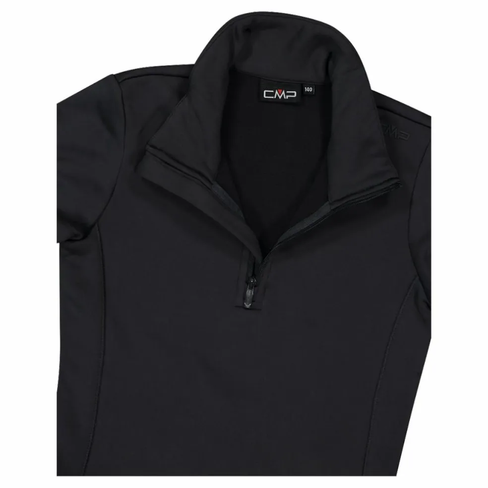 Pile mezza zip Stretch Performance da bambina