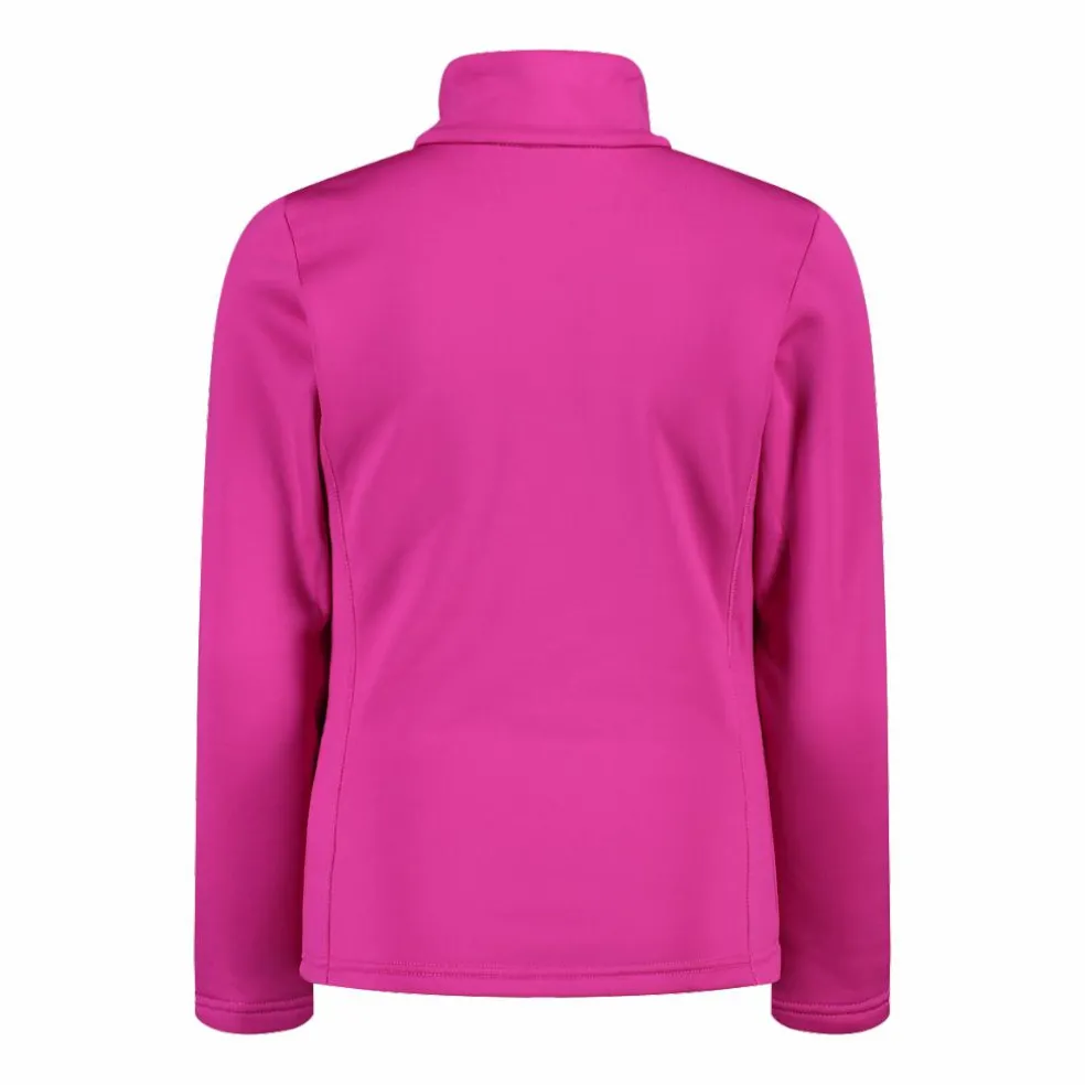 Pile mezza zip Stretch Performance da bambina