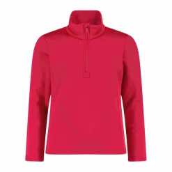 Pile mezza zip Stretch Performance da bambina