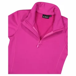 Pile mezza zip Stretch Performance da bambina