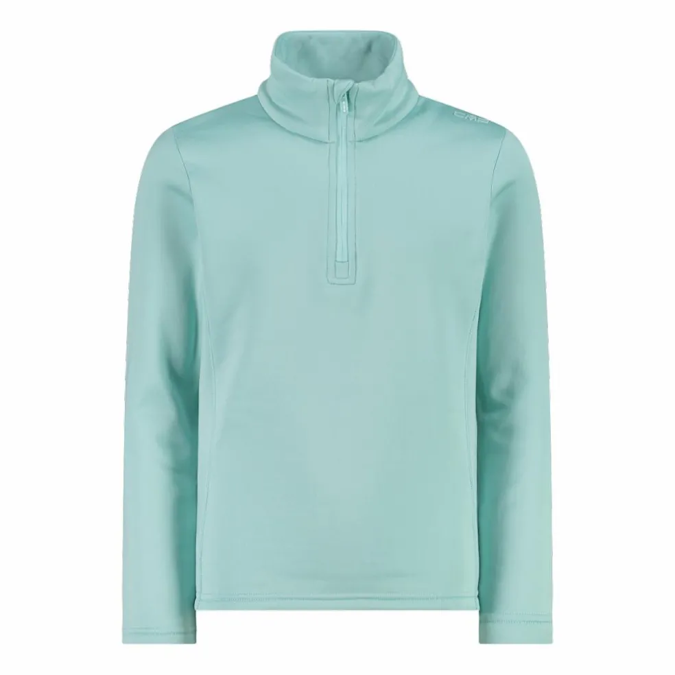 Pile mezza zip Stretch Performance da bambina