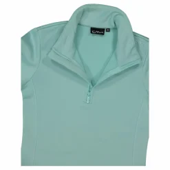 Pile mezza zip Stretch Performance da bambina