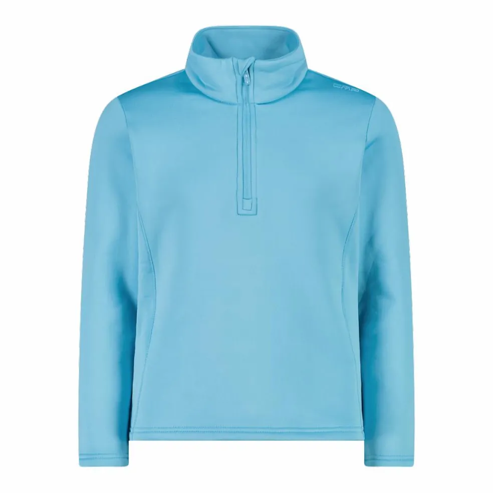 Pile mezza zip Stretch Performance da bambina