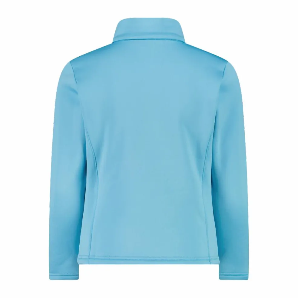 Pile mezza zip Stretch Performance da bambina