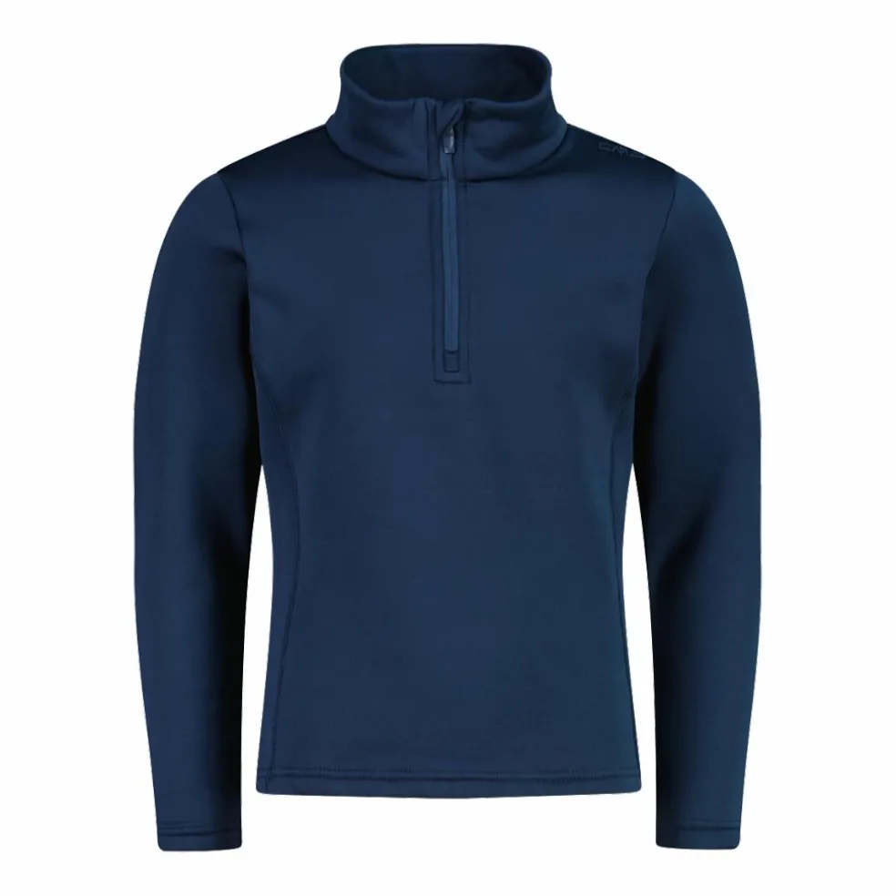 Pile mezza zip Stretch Performance da bambina