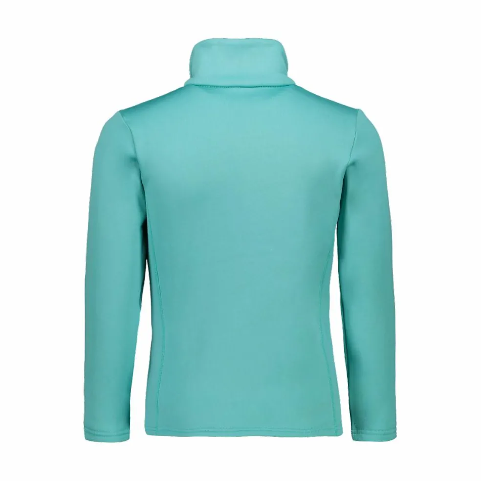 Pile mezza zip Stretch Performance da bambina