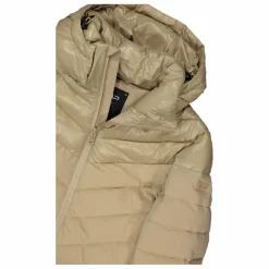 Piumino lungo Sorona® Aura tinta unita da donna