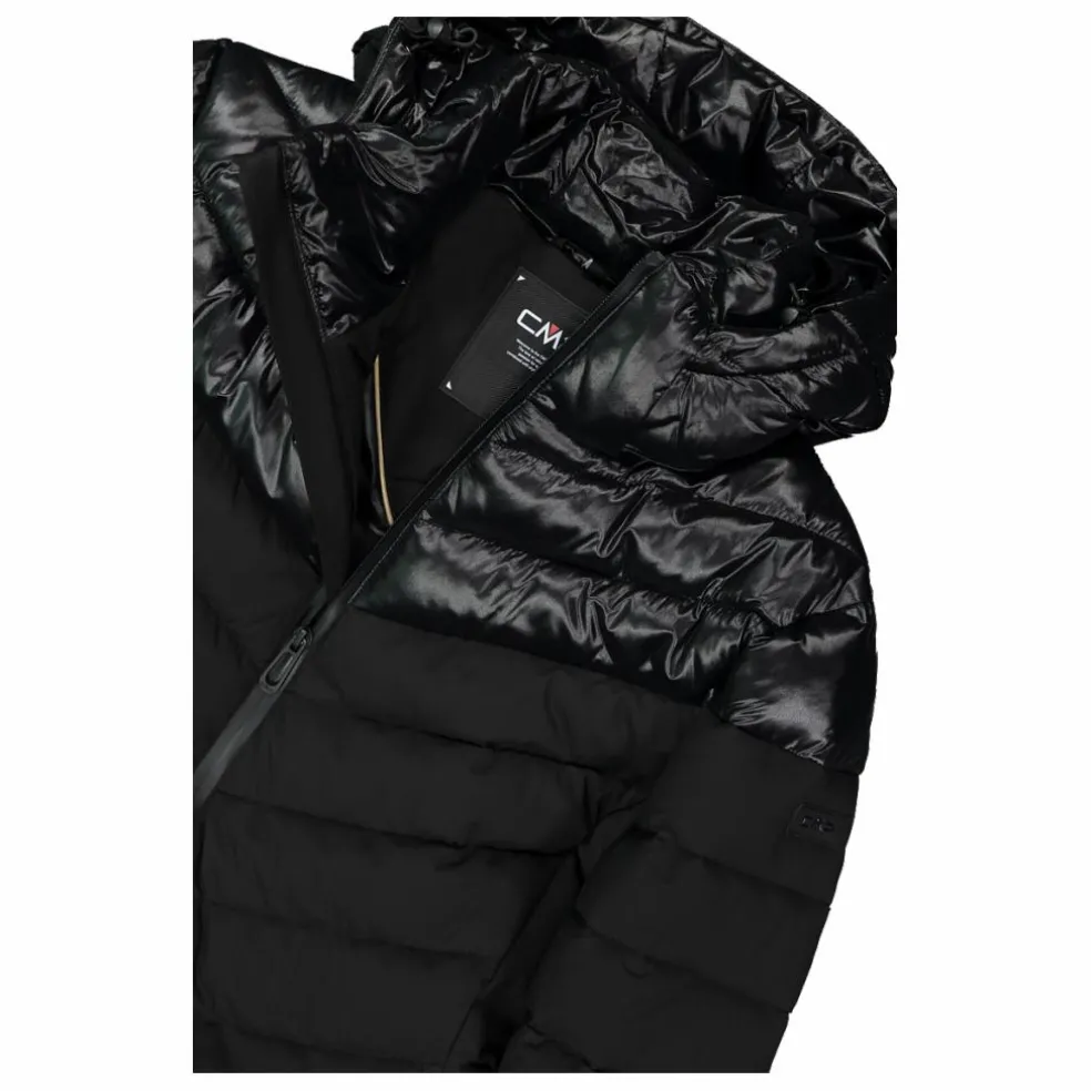 Piumino lungo Sorona® Aura tinta unita da donna