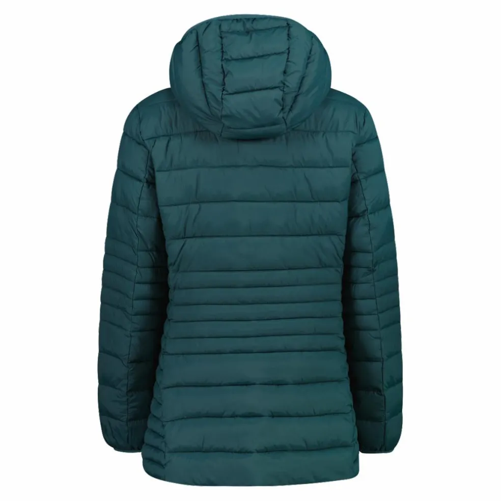 Piumino lungo Sorona® Aura tinta unita da donna