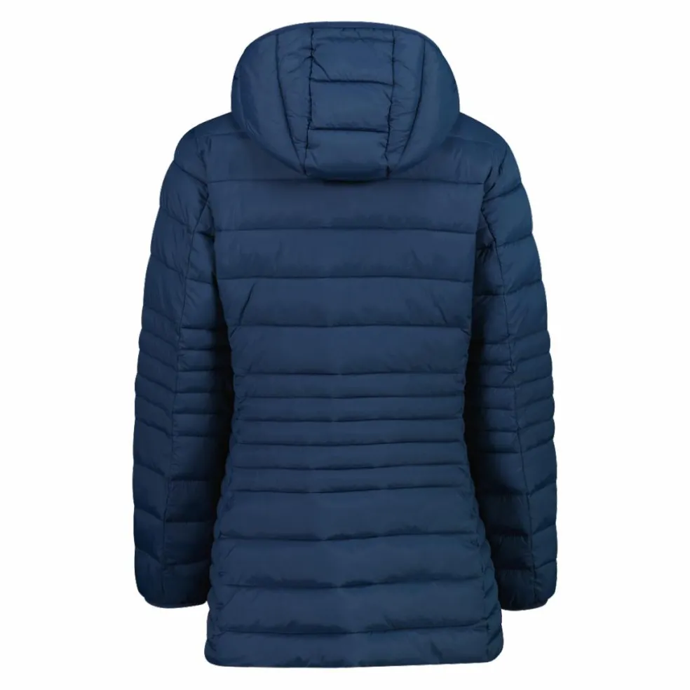 Piumino lungo Sorona® Aura tinta unita da donna