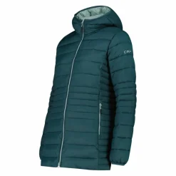 Piumino lungo Sorona® Aura tinta unita da donna