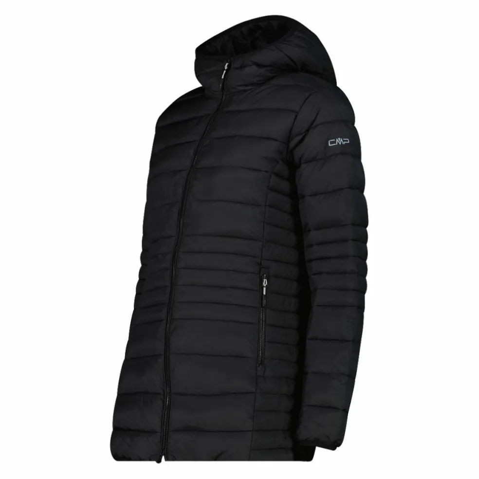 Piumino lungo Sorona® Aura tinta unita da donna