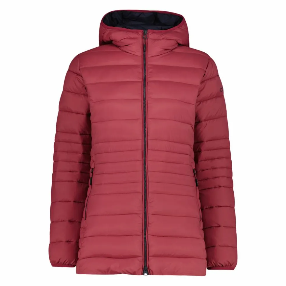 Piumino lungo Sorona® Aura tinta unita da donna