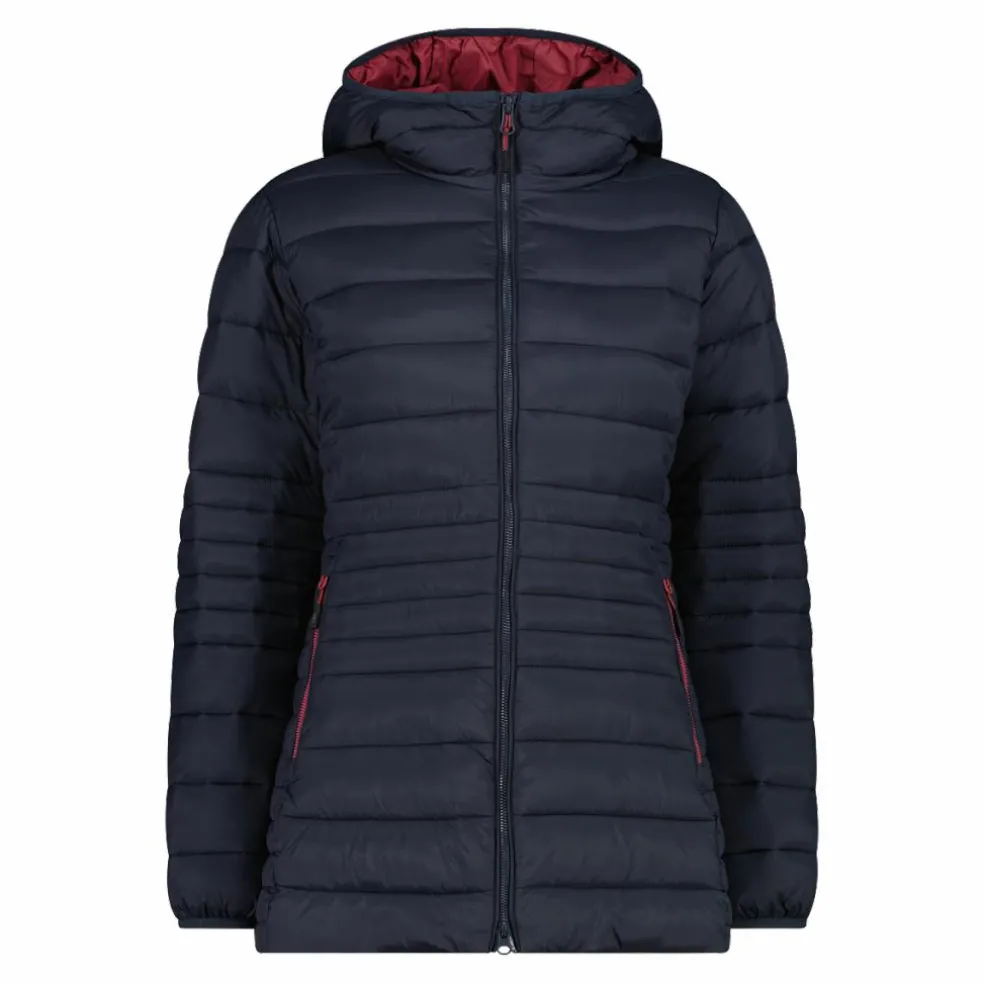 Piumino lungo Sorona® Aura tinta unita da donna