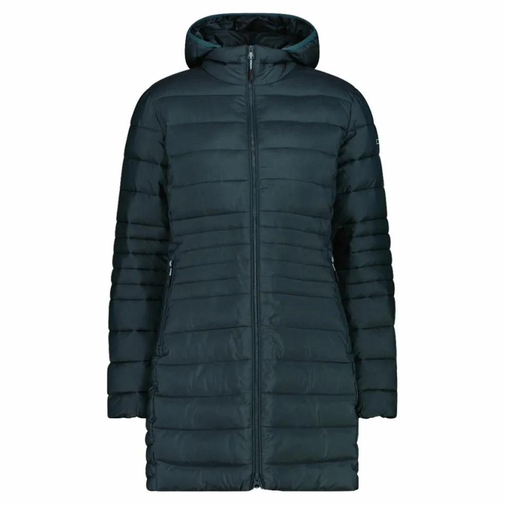 Piumino lungo Sorona® Aura melange da donna